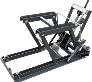 รถมอเตอร์ไซค์เหล็ก Q235 1500ปอนด์แท่นยกแม่แรงยกรถ ATV ไฮดรอลิกความสูงสูงสุด375มม. สำหรับถนนและจักรยานสกปรก - Product Image 4