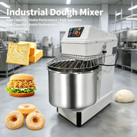 Équipement de cuisson professionnel multifonctionnel Mélangeur de pâte industriel 20L Mélangeurs d'aliments pour pain à gâteau/Mélangeur sur socle 30L