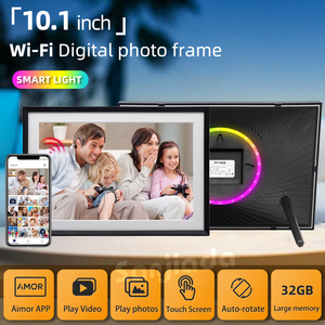 10.1 Inch IPS HD Touch Screen Digital Photo Picture with <b>LED</b> Light AiMOR App Cloud Wifi Digital Photo Frame - Product Image 2