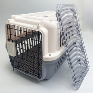 Nouveau extérieur pliable PP porte Pet Carrier boîte <span class=keywords><strong>de</strong></span> <span class=keywords><strong>Transport</strong></span> aérien <span class=keywords><strong>pour</strong></span> chat <span class=keywords><strong>chien</strong></span> chiot lapin voyage <span class=keywords><strong>panier</strong></span> vol Cage - Product Image 6