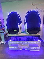 Dinibao Indoor amusement Nueva atractiva máquina de realidad virtual 9D de pie máquina de realidad virtual Asientos dobles máquina recreativa