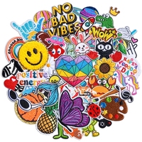 Patch brodé en coton 3D DIY pour vêtements et chapeaux, motifs football, basketball, animaux, à thermocoller ou à coudre, vente en gros