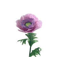 Accessoires de mariage Simulation de coquelicot de maïs géant Fleurs faites à la main Guide routier de mariage Fleurs de scène Fleurs de vitrine pour centre commercial