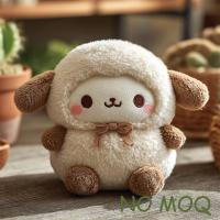 Dekorasi Rumah Lucu dan Imut, Hadiah Ulang Tahun Anak, Souvenir Pesta, Hiasan Rak, Boneka Domba Plush Kawaii yang Menggemaskan