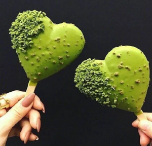 Stampo per gelato francese in Silicone a forma <span class=keywords><strong>di</strong></span> <span class=keywords><strong>cuore</strong></span> a 3 cavità per ghiaccioli fatti in casa, Dessert e preparazione <span class=keywords><strong>di</strong></span> torte - Product Image 4