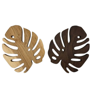 Posavasos de madera de nogal de alta compra Posavasos de taza de café Diseño hecho a mano Material puro Posavasos de café de madera - Product Image 5