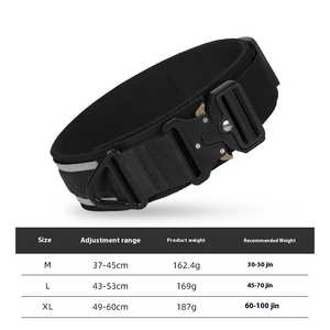 Große Hunde Reflektieren des taktisches Nylon halsband Haustier zubehör Benutzer definierte hochwertige taktische Halsband Großhandel - Product Image 6