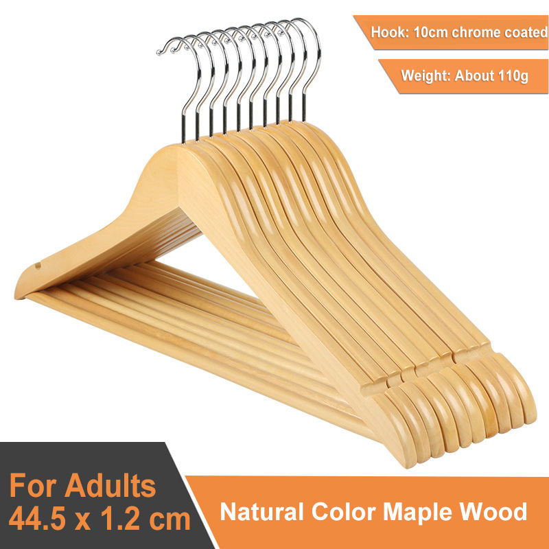 natural color maple wood hanger