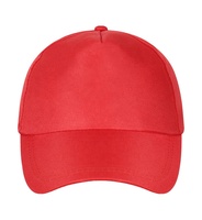 Gorras de béisbol Low Moq 100% poliéster Unisex hebilla Color liso 5 paneles gorra de béisbol para montar