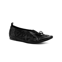 WETKISS Fabricant de chaussures plates en cuir souple pour femmes, chaussures plates à nœud élastique sur le devant, confortables, style loafers