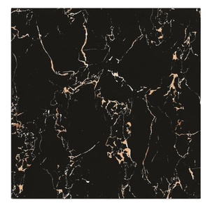 60x60 80x80 bóng đá cẩm thạch gạch lát sàn đánh bóng tráng men porcelanto sứ đen gốm gạch - Product Image 5