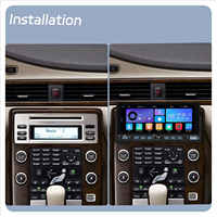 Pemutar MP5 Mobil Universal 6.86 "1 Din, Layar Sentuh Carplay Nirkabel, Bluetooth, Stereo Mobil, Head Unit Multimedia, Pemutar All in One
