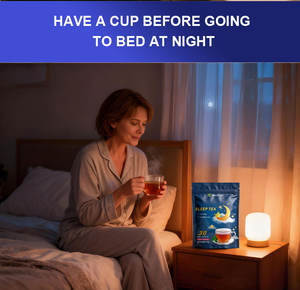 ชาเวินส์ทาวน์ ช่วยให้นอนหลับสบาย ปราศจากคาเฟอีน ผสมสมุนไพรออร์แกนิกจากธรรมชาติ ช่วยผ่อนคลาย บรรจุในถุงชาสามเหลี่ยมคุณภาพสูง สำหรับดื่มก่อนนอน - Product Image 3