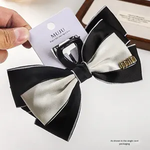 Pince à cheveux grande taille en tissu fait main, style princesse, pour <span class=keywords><strong>la</strong></span> coiffure, pince à cheveux requin pour l'arrière de <span class=keywords><strong>la</strong></span> tête - Product Image 3