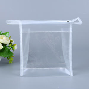 Bolsa de Mano con Cierre de PE Personalizada de Alta Calidad, Económica, Portátil, Impermeable, para Cosméticos, con Grabado, Reciclable - Product Image 2