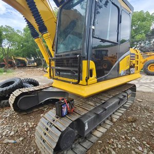Excavadora Komatsu PC130 Usada Original de Alta Calidad a Bajo Precio, 13 Toneladas, Motor de 69kW con Pulgar Hidráulico para Manipulación de Materiales, en Stock - Product Image 2