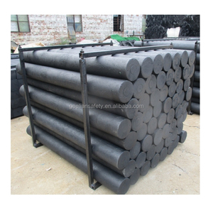 <span class=keywords><strong>Poteau</strong></span> de clôture en PVC plastique recyclé noir massif, en promotion - Product Image 5