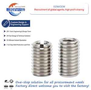 Inserts filetés en <span class=keywords><strong>acier</strong></span> inoxydable 304 en gros, manchons filetés par le fabricant, galvanisés - Product Image 1