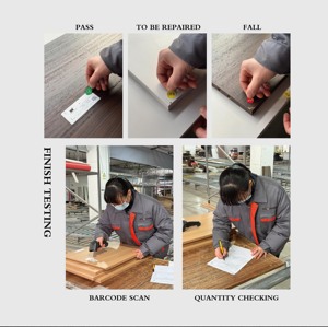 Escritorio para Libros Independiente con Cajones de Almacenamiento Desmontables Personalizados para Habitación de Huéspedes o Esquina de Trabajo Temporal - Product Image 5