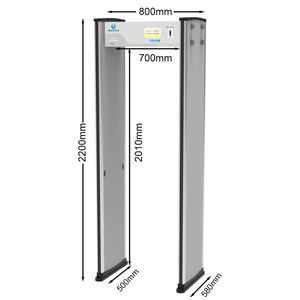 סריקת unqsan ub700 הליכה דרך גלאי מתכת על מכירה 6 אזורי אבטחה וקשת מוצר הגנה - Product Image 3