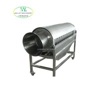 Aanpassing van roestvrijstalen 304 voedselverwerkingsmachines voor groente- en fruitfabrieken, inclusief after-sales ondersteuning voor de productielijn.