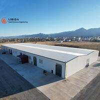 Structure Métallique Industrielle Préfabriquée Personnalisée – Atelier et Entrepôt en Acier Préfabriqué – Prix de Vente
