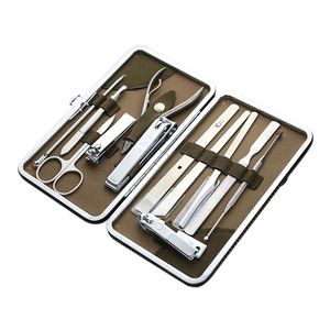 12 pièces en 1 kit <span class=keywords><strong>de</strong></span> coupe-ongles ensemble en acier inoxydable luxe voyage <span class=keywords><strong>poche</strong></span> <span class=keywords><strong>manucure</strong></span> coupe-ongles ensemble soins bébé pédicure <span class=keywords><strong>manucure</strong></span> ensemble - Product Image 1