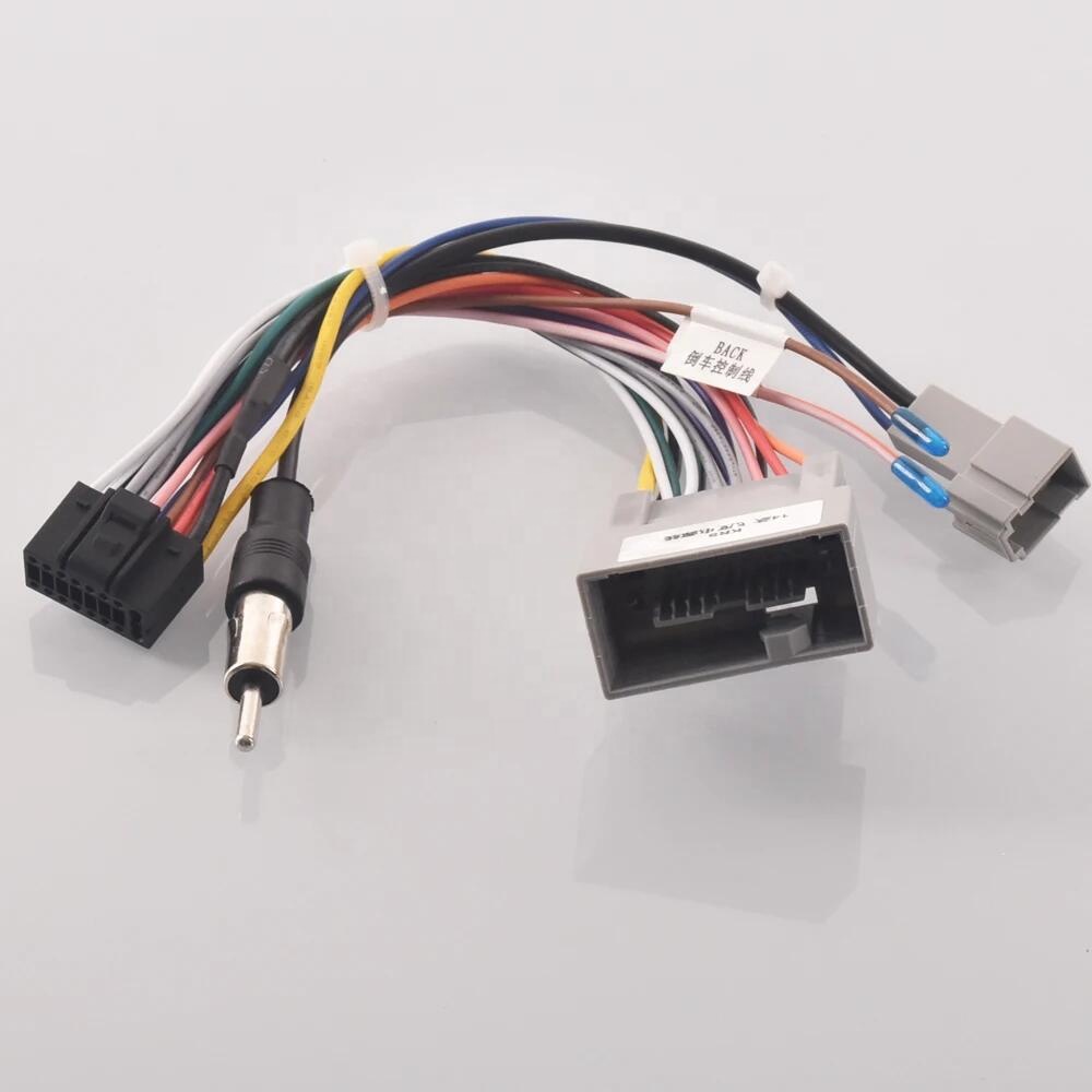 Reproductor de DVD de Audio para coche, adaptador de Cable de toma de corriente Android de 16 pines para Honda Fit City Greiz, arnés de cableado de Radio