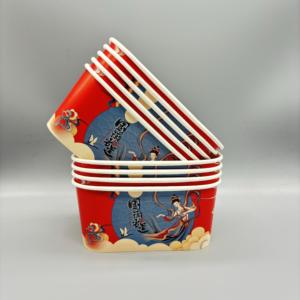 Recipientes Desechables Rectangulares y Cuadrados para Ensaladas, Impresos Personalizados de Alta Calidad, para Comida para Llevar o Sushi - Product Image 5