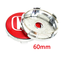 Tapas de Centro de Rueda de 56mm y 60mm para Honda Accord Civic Fit Jazz CRV CRZ City Alice Odyssey, Cubiertas de Llanta con Emblema de Logotipo para Coche