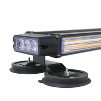 Barra de Luces Estroboscópicas de Emergencia para Techo de 43 Pulgadas, Doble Cara, Intermitente, Advertencia de Seguridad, Barra de Luces de Tráfico, Luz de Advertencia de Peligro, Luz para Quitanieves