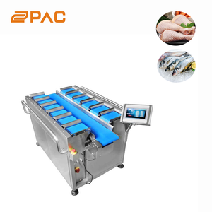 12-đầu tự động vành đai định lượng máy thực phẩm dưa chuột Ớt pleurotus eryngii Đậu bắp cà rốt làm bằng nhựa giấy thùng carton Túi - Product Image 2