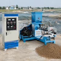 Extrudeuse de caoutchouc pour aliments pour animaux Prix de l'extrudeuse Extrudeuse d'aliments flottants pour poissons
