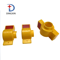 Serrure de connexion de tuyau en plastique de 50mm joint de sécurité en plastique compteur d'eau joint de tuyau en plastique réutilisable pour réservoir de gaz