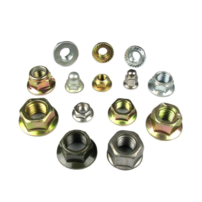 Carbon steel DIN 985/DIN 982 nylon lock nut