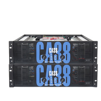XIY - Amplificadores de DJ Estéreo Profesionales CA38 de Alta Potencia, 1200W+1200W, 4/8 Ohmios, Metálicos, Más Vendidos