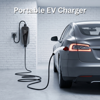 GDON Chargeur EV portable 7 kW 240 V Niveau 2 Type 1 Station de recharge intelligente pour maison 32 A APP pour voiture électrique WiFi