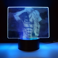 Veilleuses 3D Illusion Optique Lampes LED Veilleuse Acrylique 3d Lumière Décorative Cadeau pour Enfants