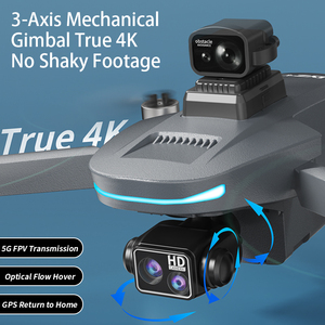 โดรนรุ่นใหม่ L200 PLUS GPS 5G WIFI ระดับมืออาชีพ 4K กล้องกันสั่น 3 แกน ระบบหลบหลีกสิ่งกีดขวางแบบไร้แปรงถ่าน กล้องคู่ HD โดรนรักษาความปลอดภัย - Product Image 4