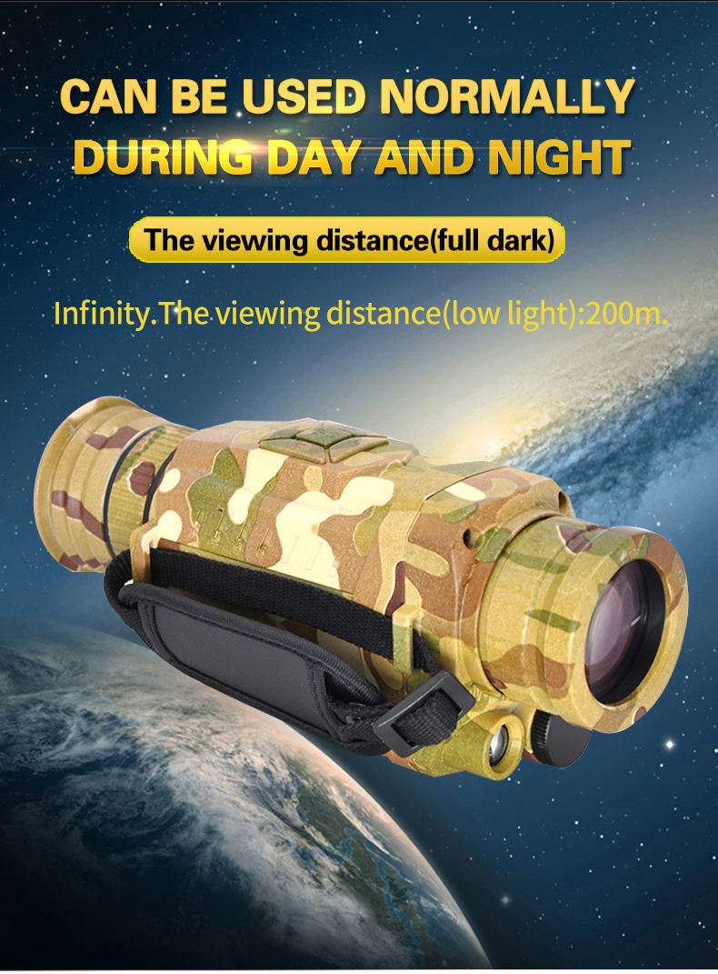 数字红外单眼夜视狩猎热成像夜视相机红外单眼镜眼镜 - buy digital