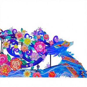 Farol Gigante de Seda para Festivales, Diwali y Acción de Gracias, Resistente al Agua, con Luces LED, Reutilizable y Duradero, en Oferta en Zigong - Product Image 1