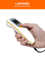 Escáner de Código de Barras Inalámbrico Portátil Henex Mini de 2.4GHz con Sensor CMOS, Lectura de Códigos 1D/2D/QR, Pantalla Integrada - En Stock