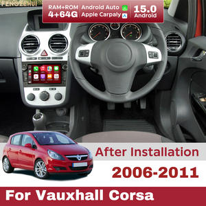 Autoradio Android 15 con Schermo da 7 Pollici per Vauxhall <span class=keywords><strong>Corsa</strong></span> 2006-2011, Carplay, DVD, GPS, Unità di Navigazione, 4+64GB - Product Image 1