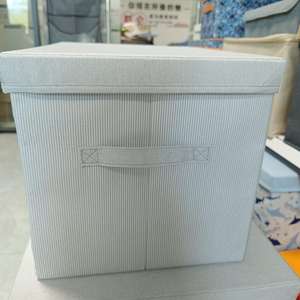 Boîte de rangement pliable NAGUAN en lin fin de haute qualité avec fenêtre transparente, série Real Shot pour la maison - Product Image 6