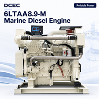 Precio de Fábrica, Motor Marino SCDC DCEC Serie 6LTAA8.9 de 315hp, 6LTAA8.9-M para Barcos de Pesca, Remolcadores y Embarcaciones de Trabajo