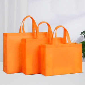 Sacs de courses réutilisables en non-tissé imprimés en flexographie personnalisés, sacs de supermarché, emballages pour vêtements, sacs fourre-tout avec votre propre logo - Product Image 3