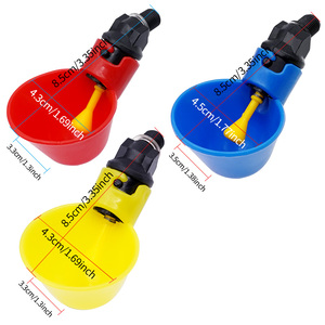 Tazze automatiche per acqua di <span class=keywords><strong>quaglia</strong></span> di pollo ciotola per capezzoli ciotola per uccelli ciotola per acqua tazze per abbeveratoio per animali da pollame - Product Image 2