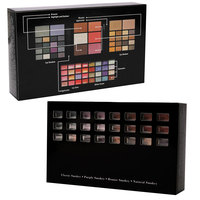 OEM 74 Palet Rias Warna Eye Shadow Lipstik Bubuk Kosmetik Makeup Set Palet Eyeshadow Matte dengan Kuas Paleta De Sombra