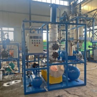 Usine d'huile usagée de raffinerie pour l'huile de moteur ou les huiles de voiture avec l'efficacité
