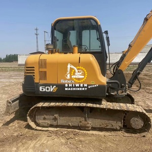 Used <strong>Hyundai</strong> R60VS R60WVS R55 R75 R80 R215vs R220 <strong>Excavator</strong>, Original Painting <strong>Mini</strong> <strong>Excavator</strong> 6 Ton <strong>Hyundai</strong> R60 on Sale